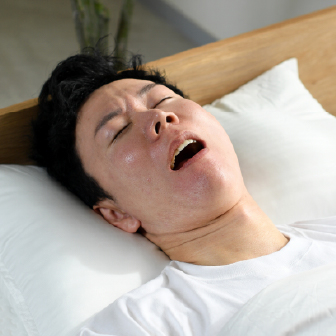いびきがひどい